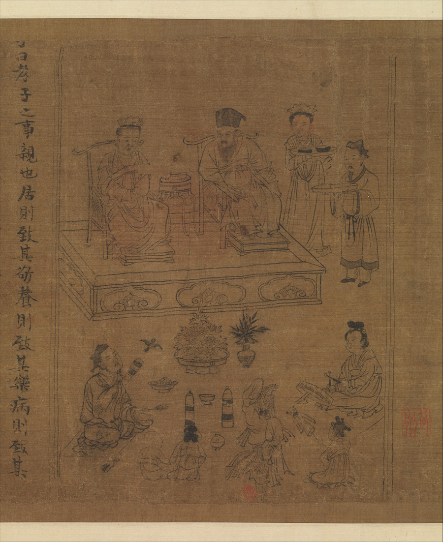 Li Gonglin: The Classic of Filial Piety