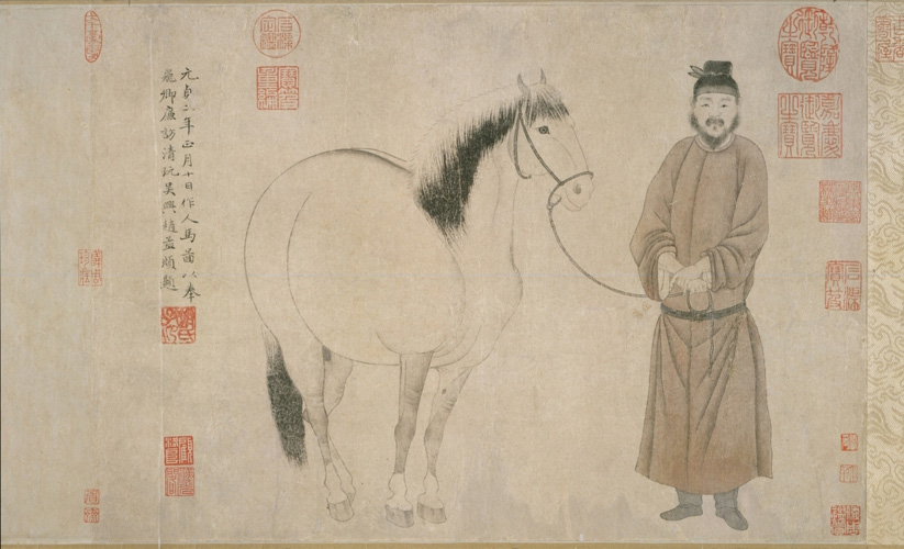 Zhao Mengfu: Man and Horse
