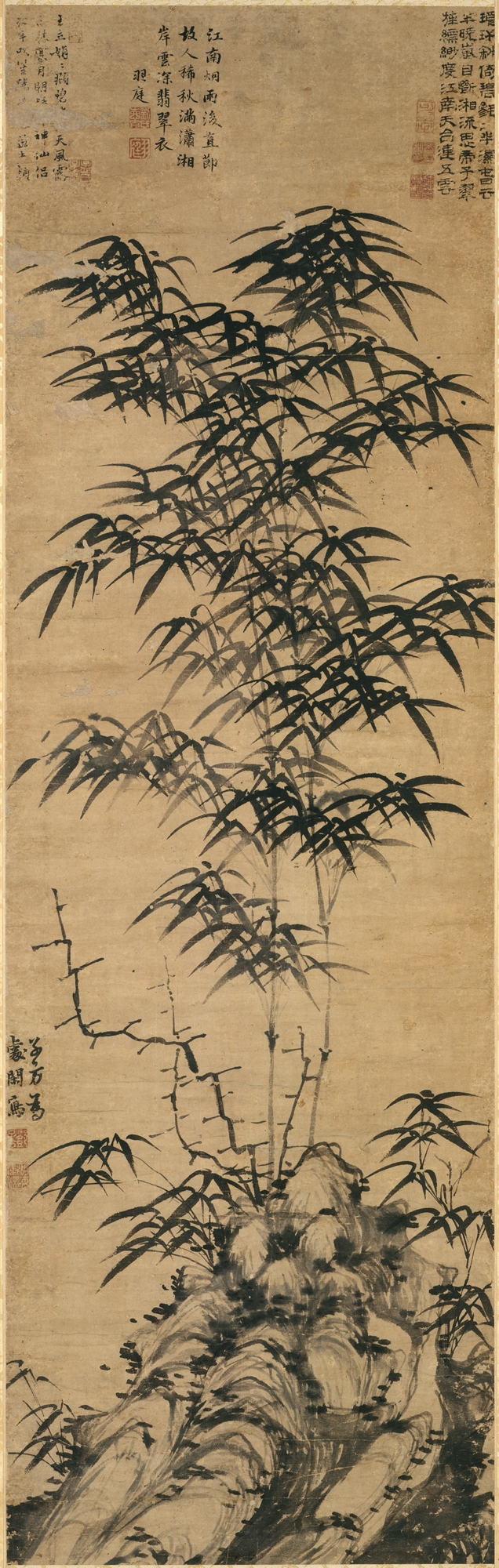 Deng Yu: Bamboo and Rock