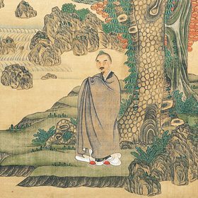 Chen Hongshou: Pine and Longevity