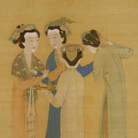 Tang Yin: Court Ladies in the Shu Palace