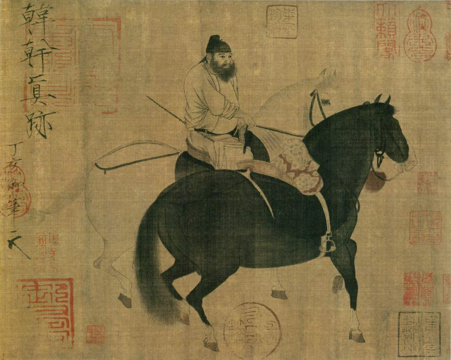 Han Gan: Two Horses and a Groom