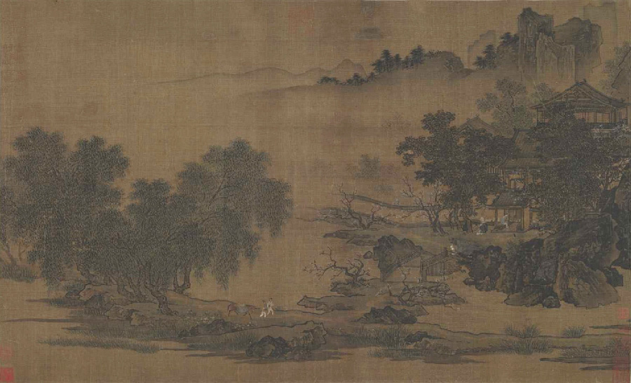 Liu Songnian: Landscape of the Four Seasons - Spring