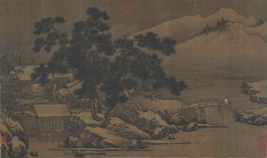 Liu Songnian: Landscape of the Four Seasons - Winter