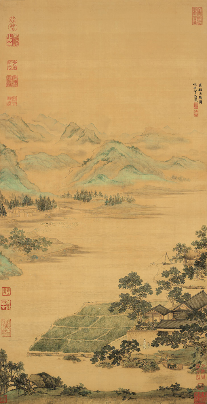 Qiu Ying: Fishermen in Reclusion Among the Lotus Stream