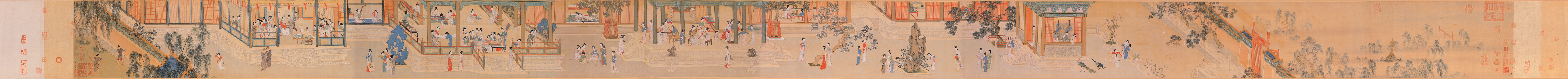 Qiu Ying: Spring Morning in the Han Palace