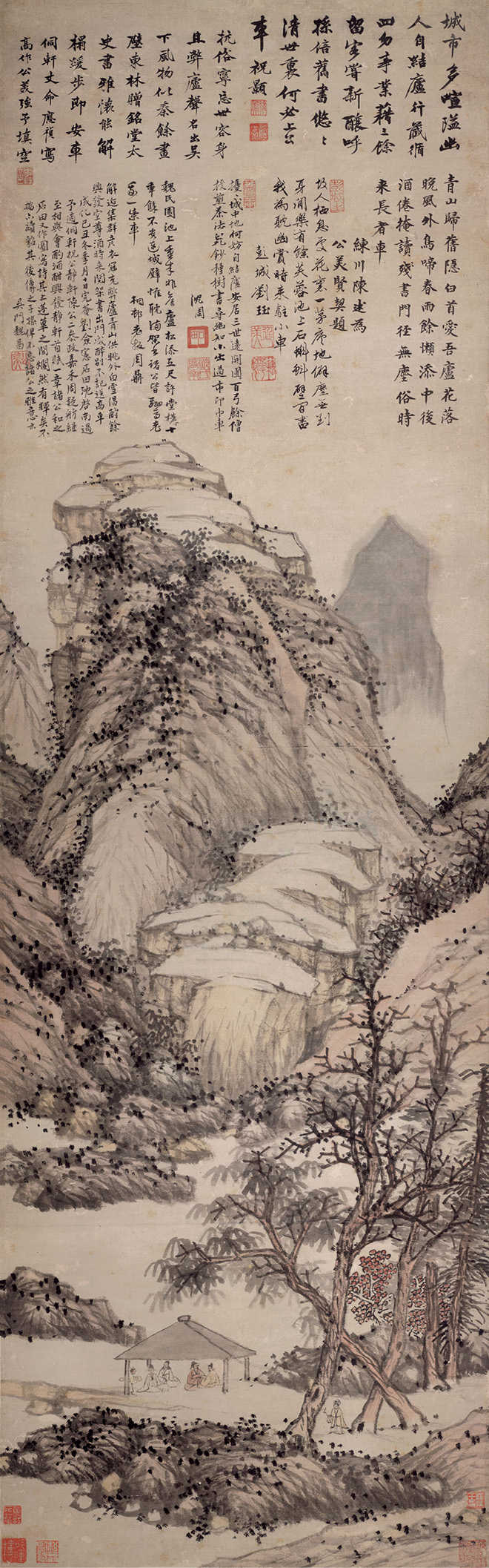 Shen Zhou: A Graceful Gathering at Wei's Garden