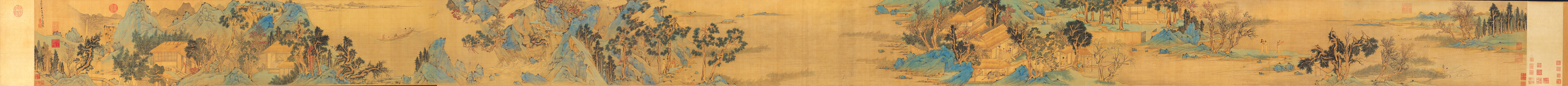 Wen Zhengming: Red Cliff in Zhao Boju's Style