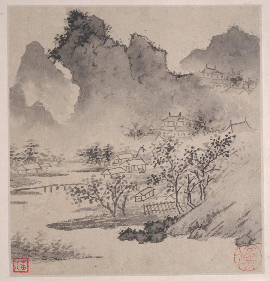 Wen Zhengming: Eight Songs of the Xiao and Xiang Rivers