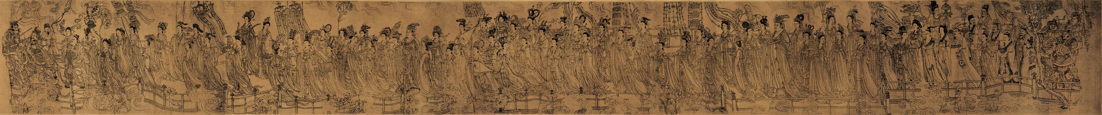 Wu Daozi: Eighty-seven Immortals