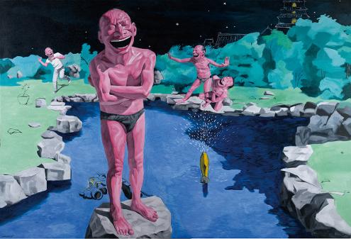 Yue Minjun | Chinese Painting | China Online Museum