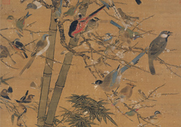 Bian Jingzhao: Three Friends and One Hundred Birds